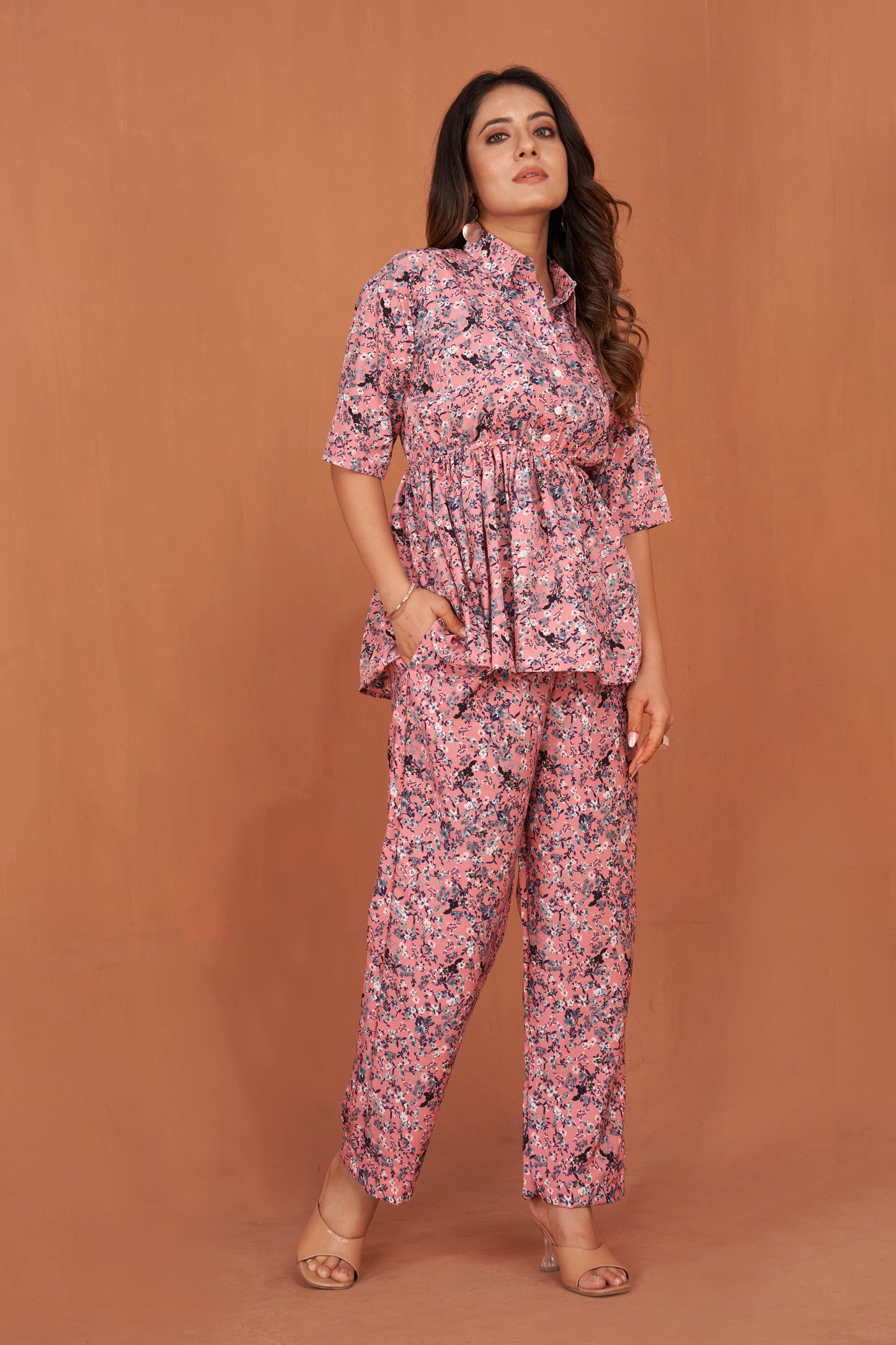 Stylish Matching Floral Co-Ord Sets for Women: Top and Bottom Looks