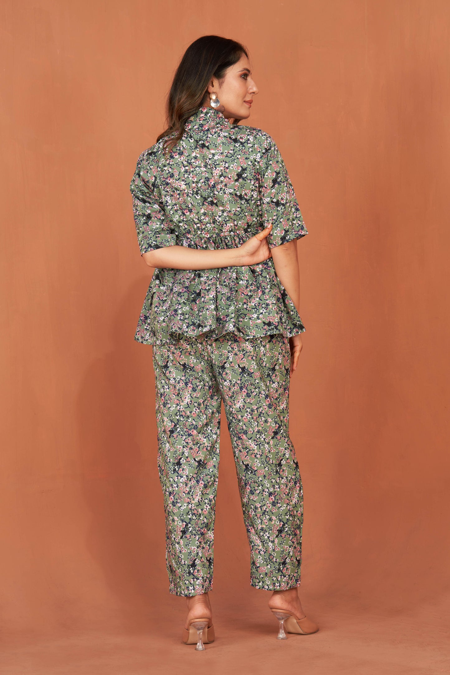 Stylish Matching Floral Co-Ord Sets for Women: Top and Bottom Looks