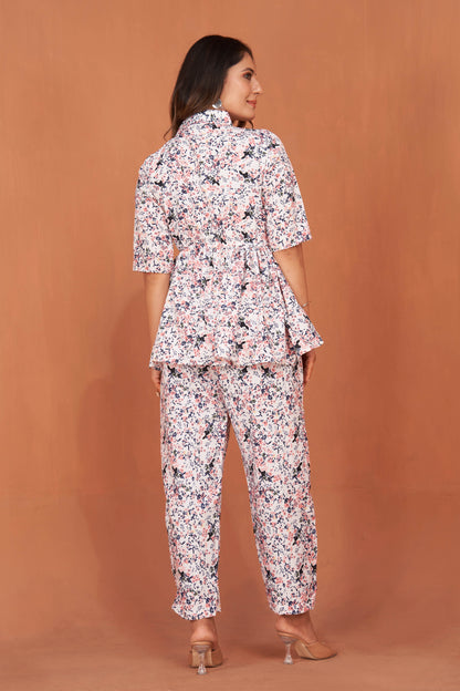 Stylish Matching Floral Co-Ord Sets for Women: Top and Bottom Looks