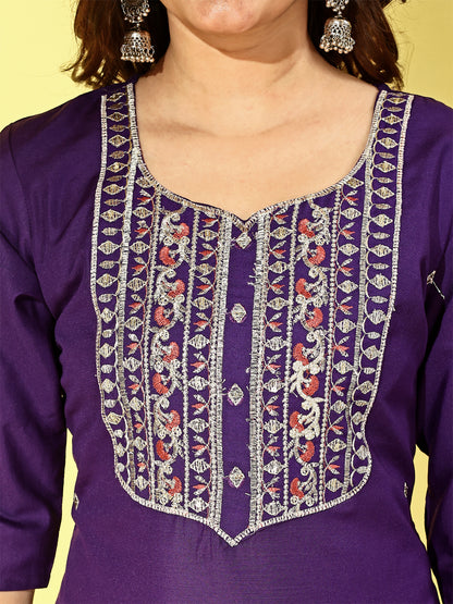 Elegant Embroidered Kurti Pair: Perfect for Every Occasion