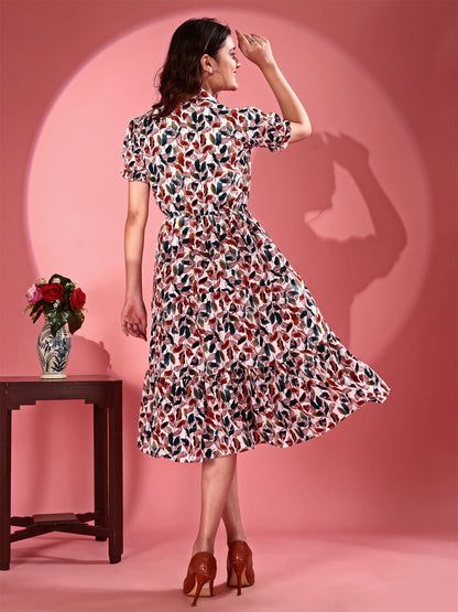 Stylish Women’s Floral Print Gown Dresses for Any Event