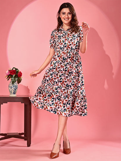 Stylish Women’s Floral Print Gown Dresses for Any Event