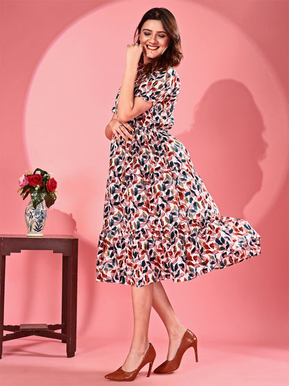 Stylish Women’s Floral Print Gown Dresses for Any Event