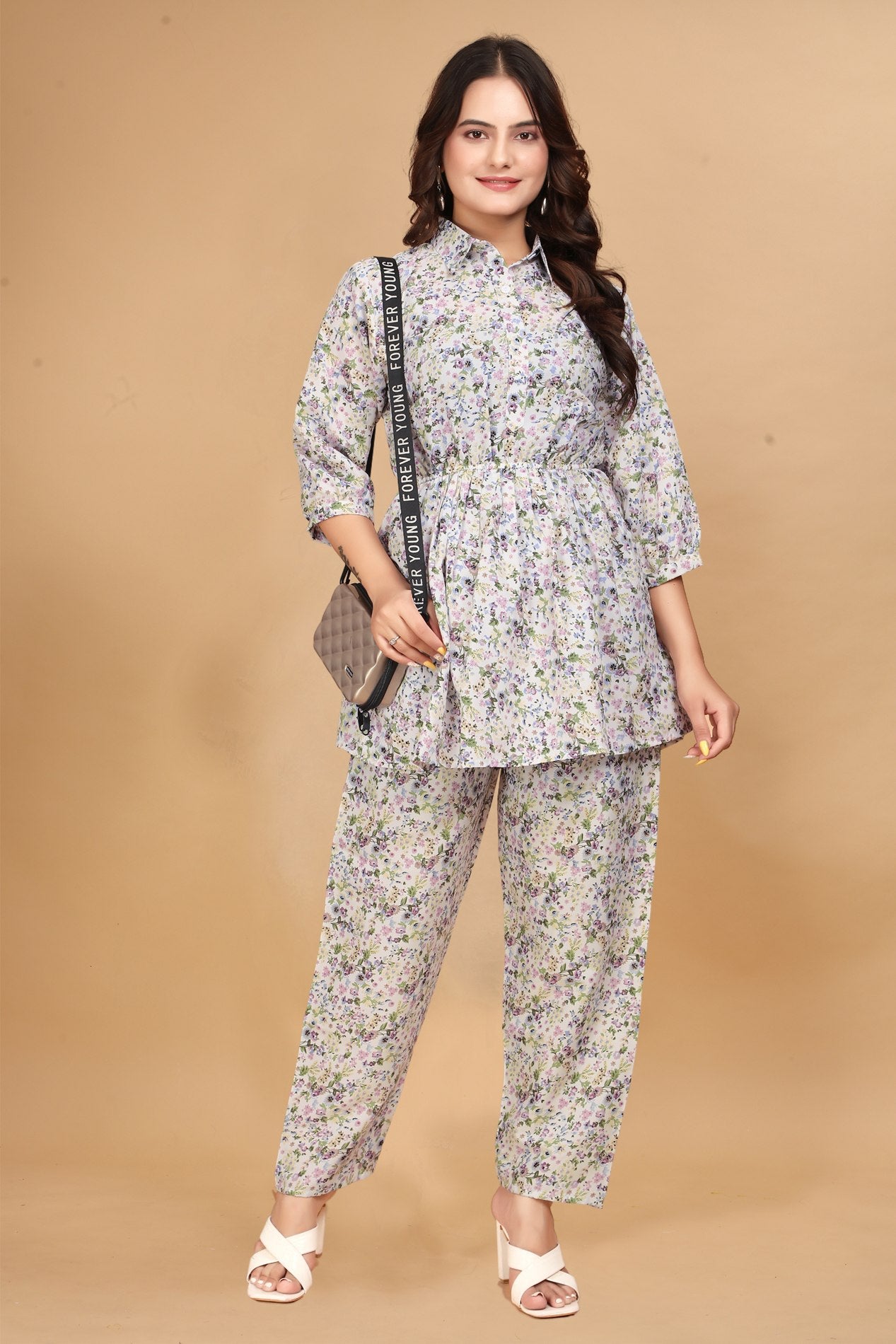 Chic Women Floral Co-Ord Set: Look Amazing in Matching Outfits