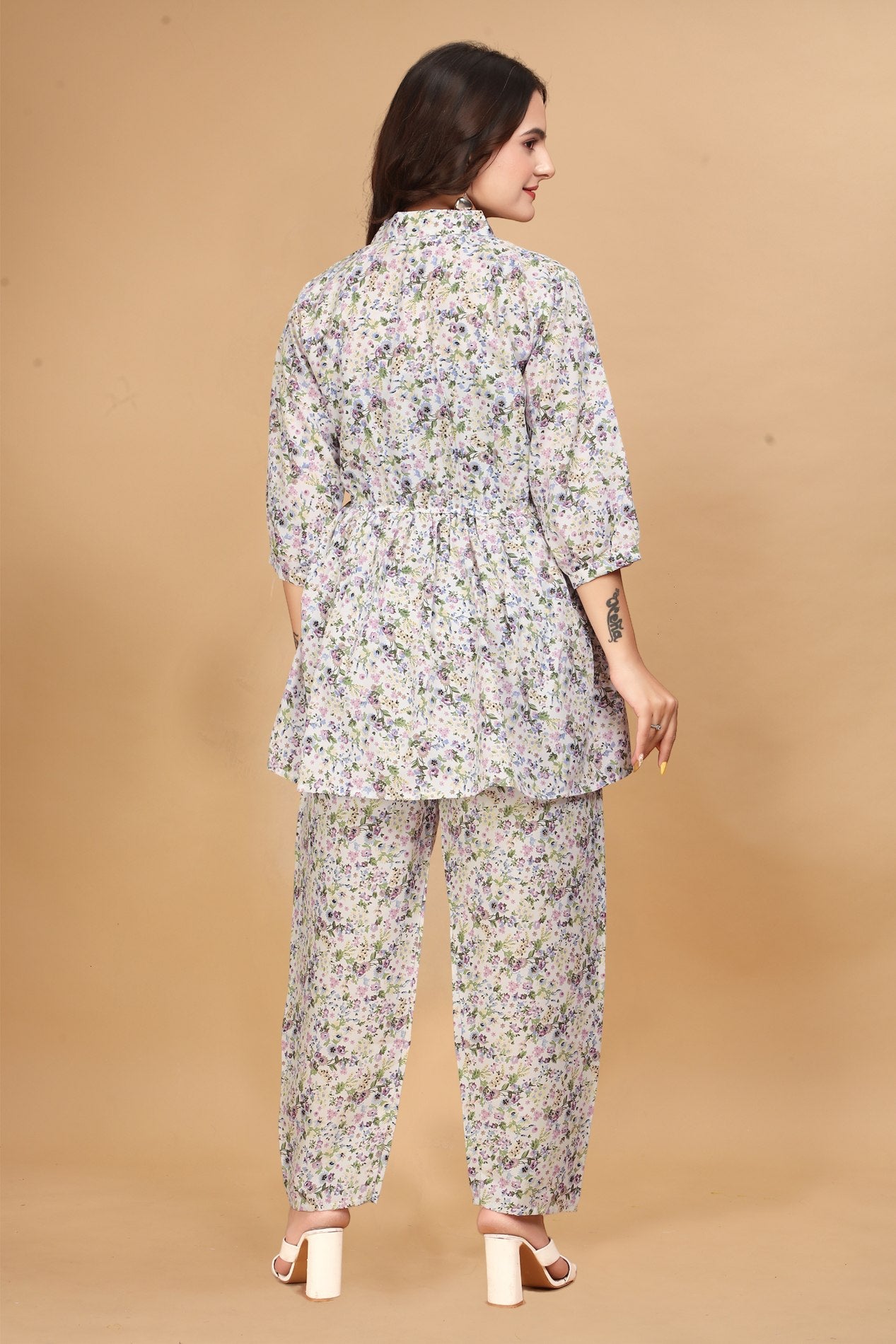 Chic Women Floral Co-Ord Set: Look Amazing in Matching Outfits